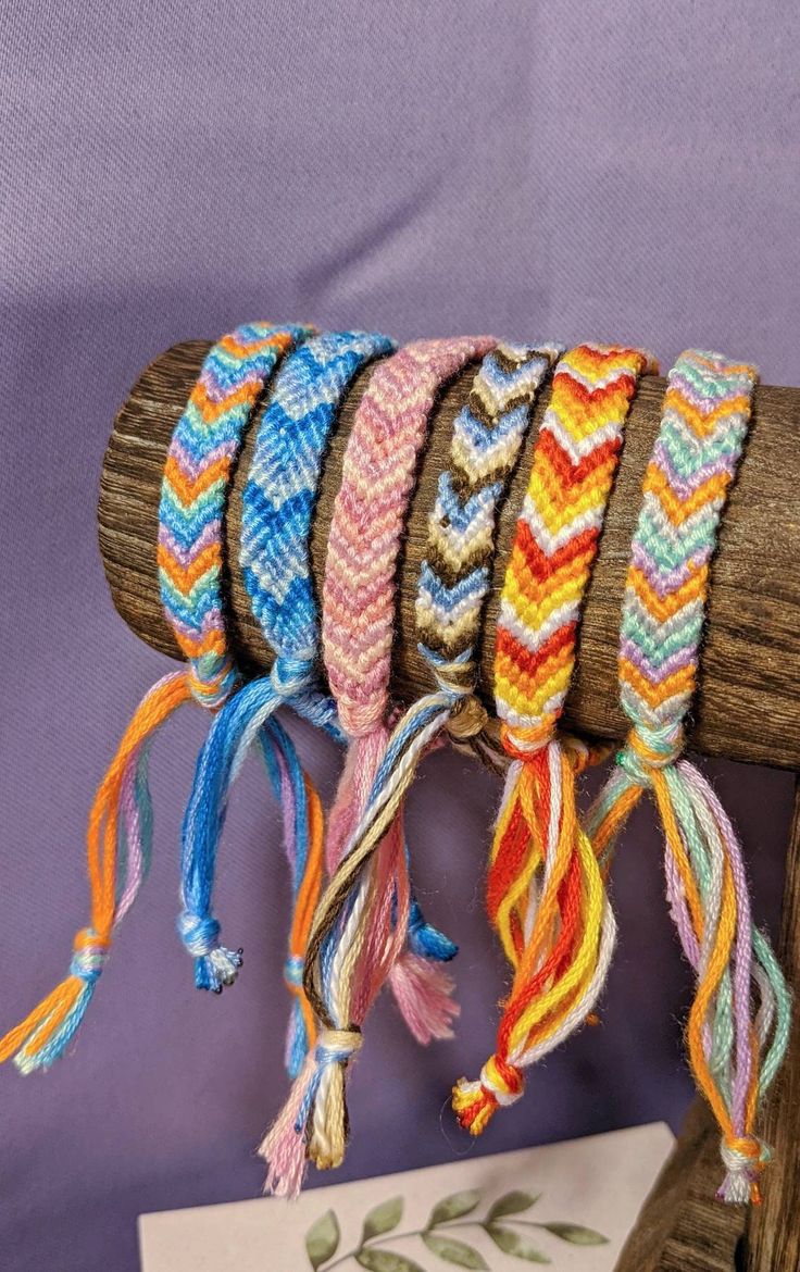 Fil coton perlé pour bracelet brésilien插图