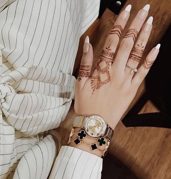 Quelle est la signification du henné sur les mains ?插图