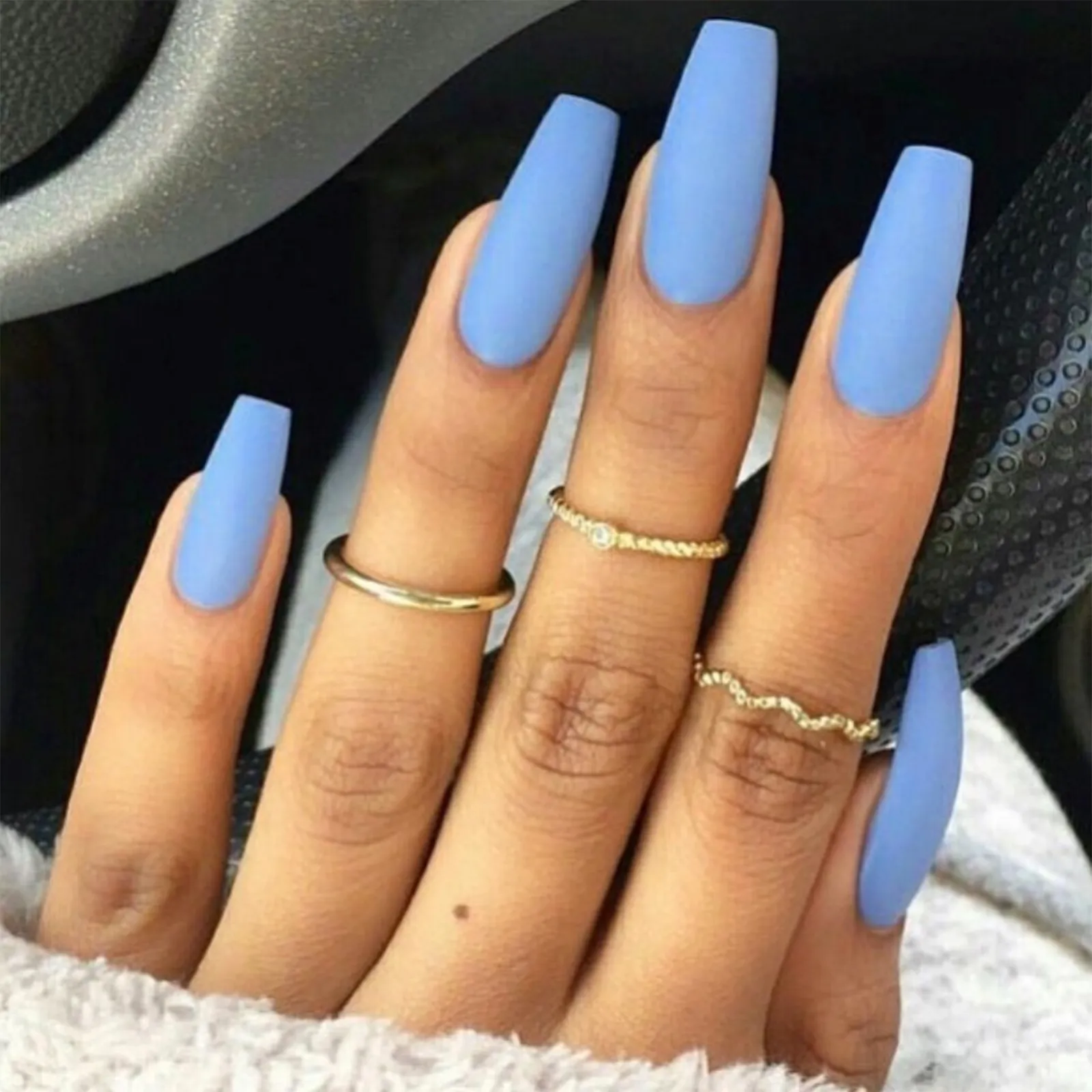 coffin shaped nails