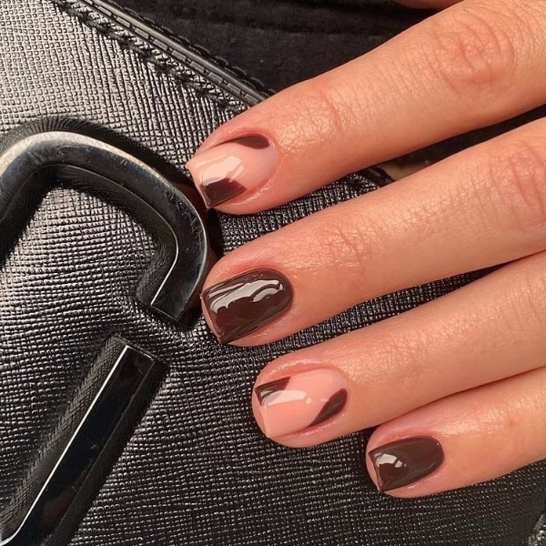 Brown Nails