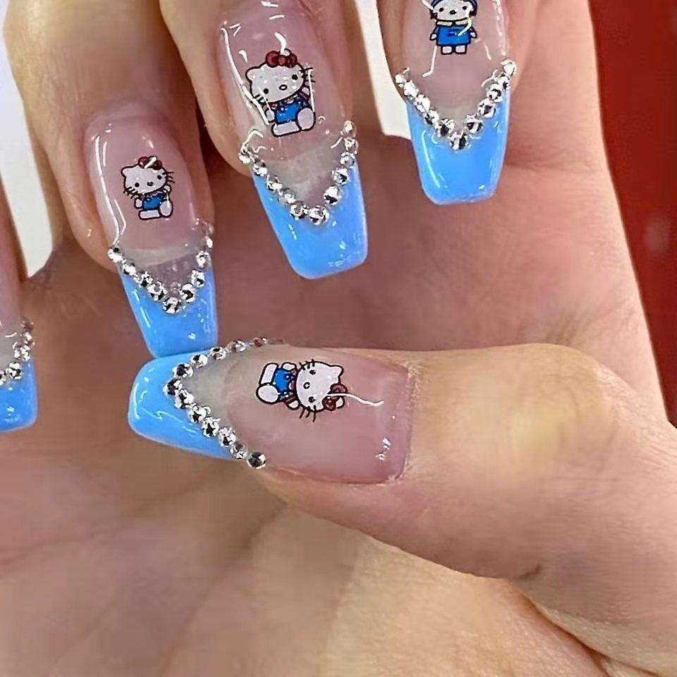 Hello Kitty Nails Y2K