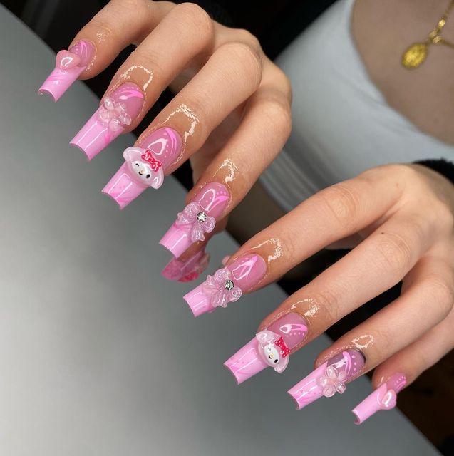 Hello Kitty Nails Y2K缩略图