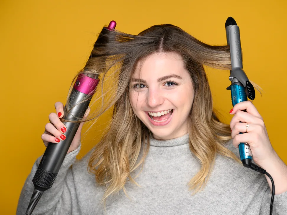 how to use a hair curler