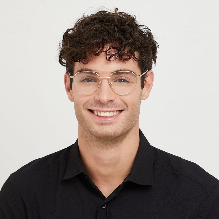 men's clear frame glasses