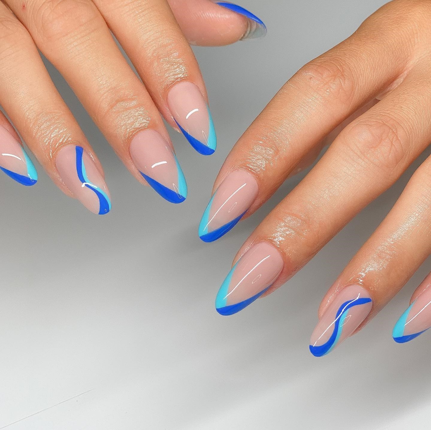 Blue Nail Designs