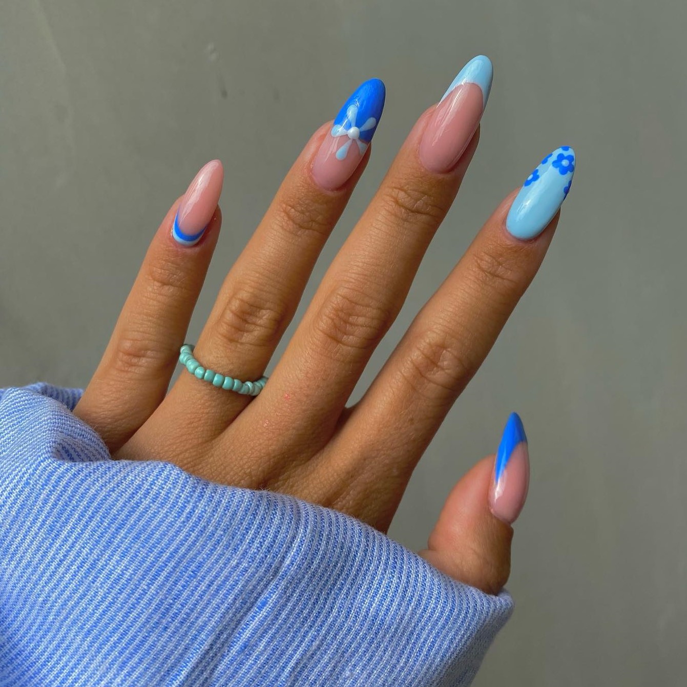 Blue Nail Designs