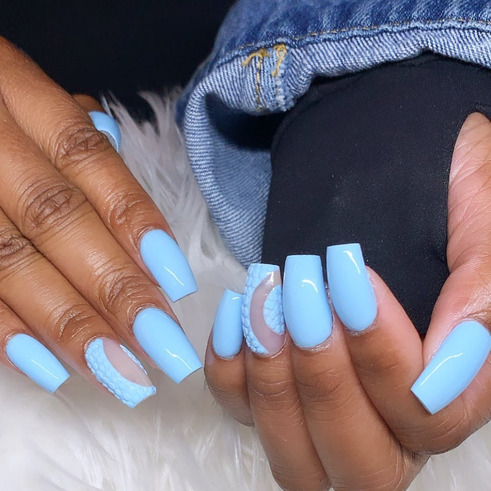 Blue Nail Designs