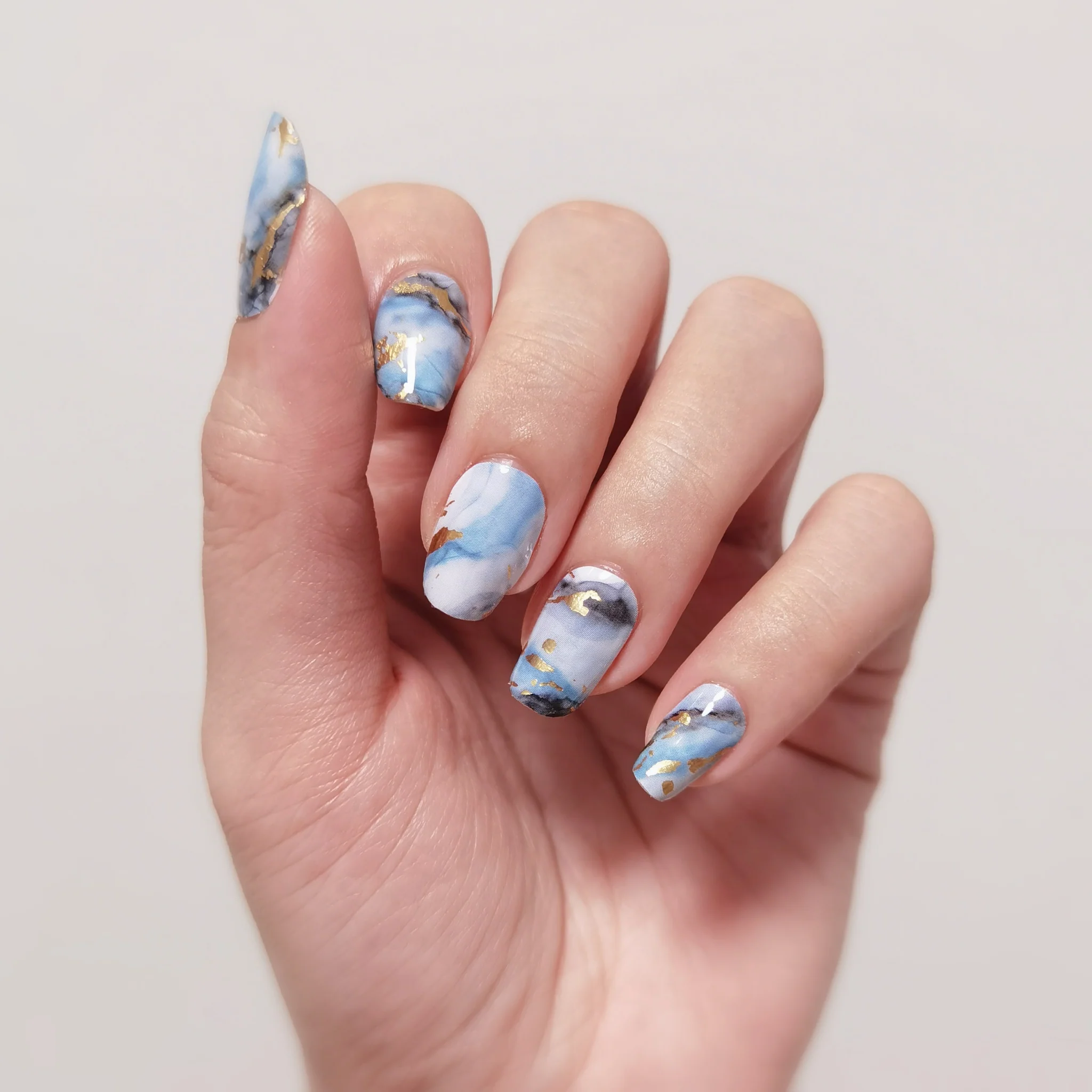 how to do marble nails