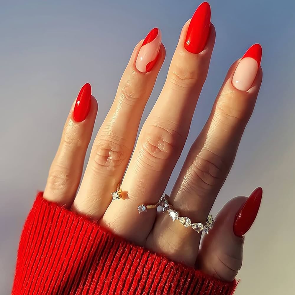 red nails