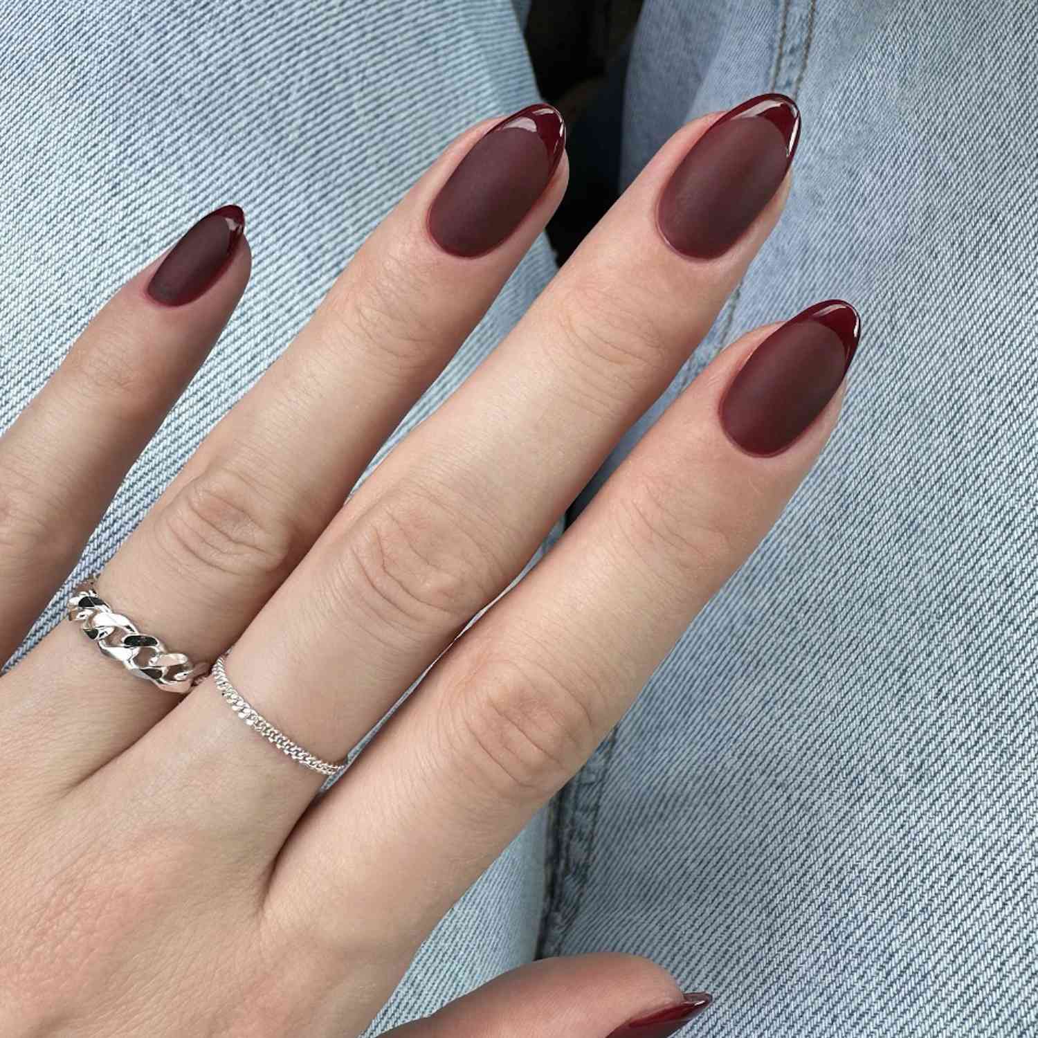 short almond nails